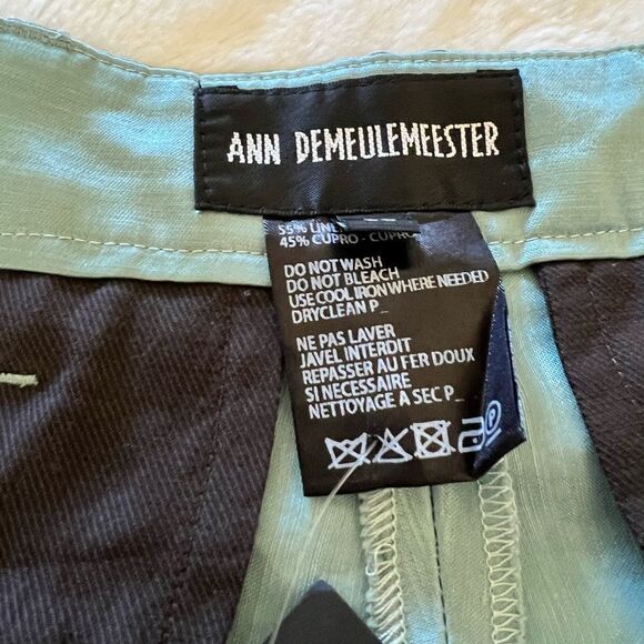 ANN DEMEULEMEESTER High-waisted straight leg trousers Size FR 38 / US 6 - Picture 13 of 16
